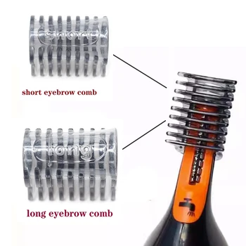 Peigne à sourcils en plastique, 1 pièce, pour Philips Norelco court/long NT3160 NT5175 NT1500 NT1150 NT1140