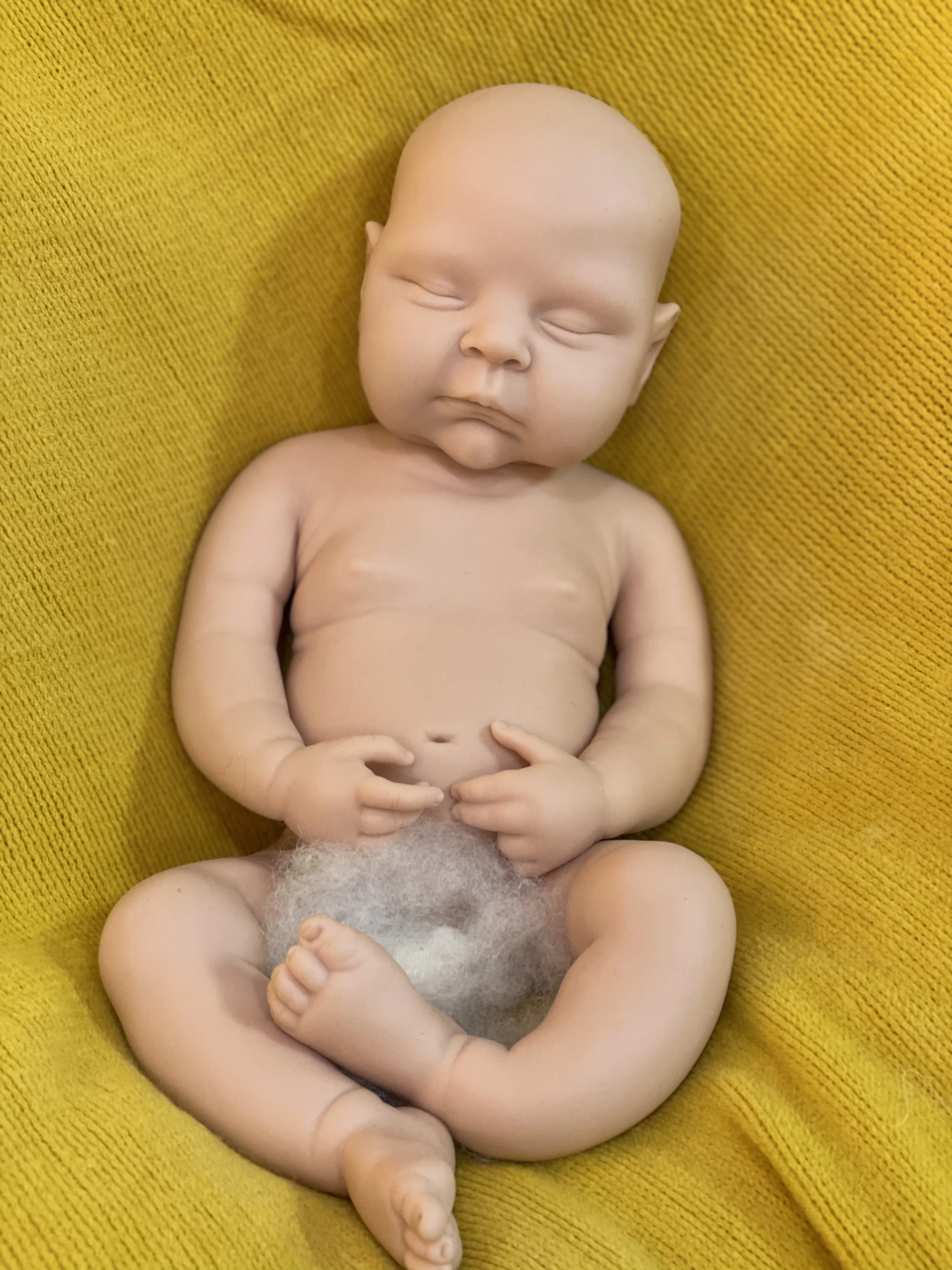 Peaches&Harper Bebe Reborn 33CM Full Body Soft Solid Silicone Reborn Doll Painted Reborn Baby Doll Reborn Corpo De Silicone