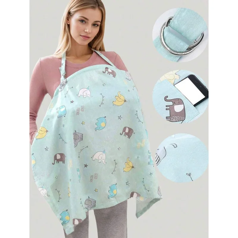 

Outdoor Nursing Cover Scarf Cross-Border Maternity Feeding Shawl Stylish Women's Fashion Summer Work Uniform