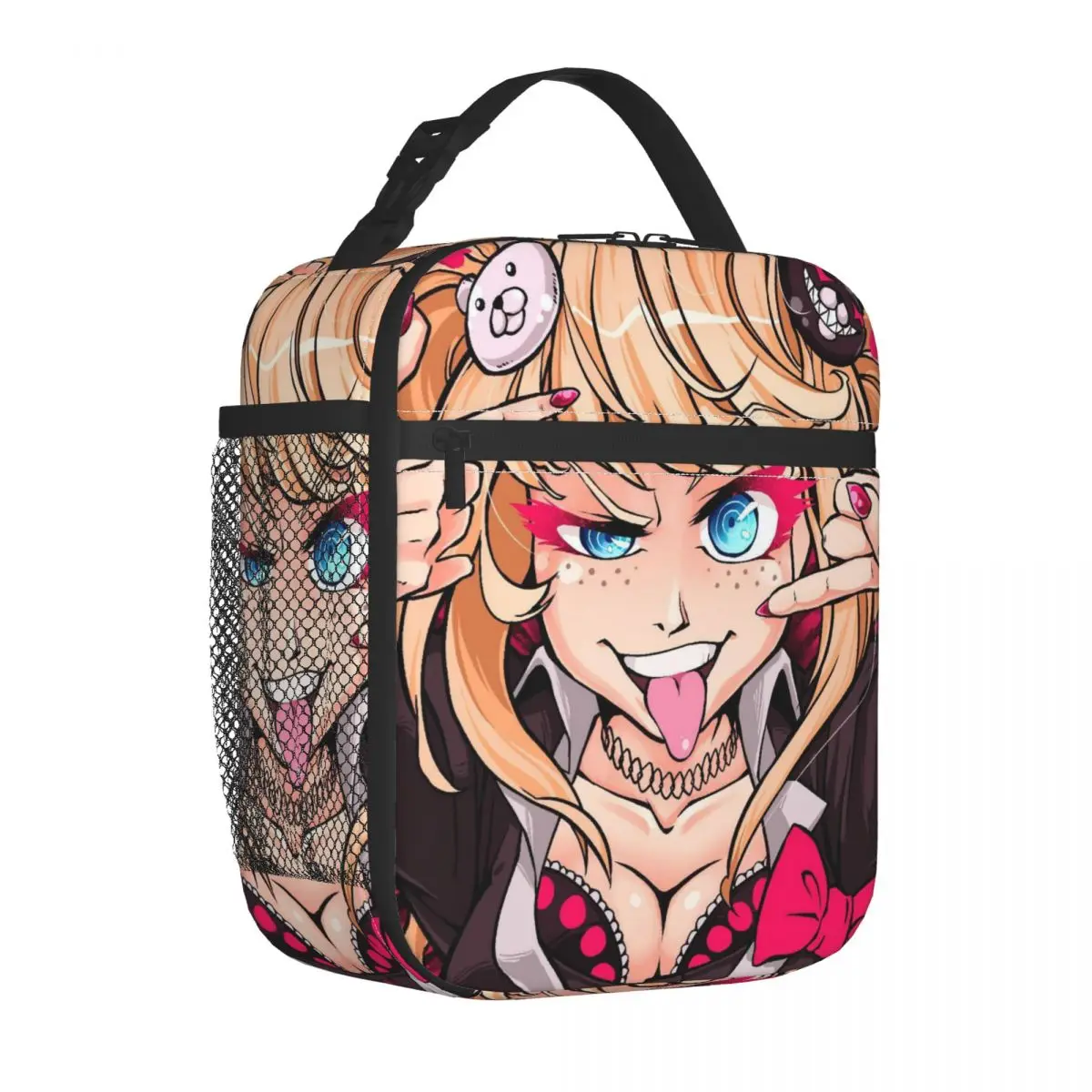 

Аниме Danganronpa термоизолированные сумки для обеда для работы Junko Enoshima портативные контейнеры для еды сумки-холодильники термокоробки для обеда