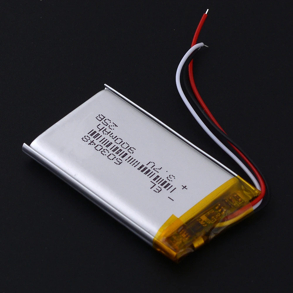 3 fils 403048 3.7V 600mAh 303048 503048 603048 703048 803048 903048 103048 123048 batterie Li-ion polymère Lipo li