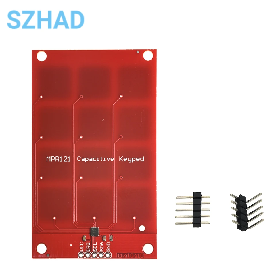 MPR121 Kapazitive Touch-Tastatur – 3x4-Matrix-Sensormodul mit I2C-Ausgang für Arduino- und DIY-Projekte