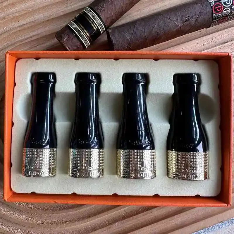 

Cigar Holder Ashtray Resin Cigar Mouthpiece Pipe 4 Sizes Portble Cigar Rack Stand 91