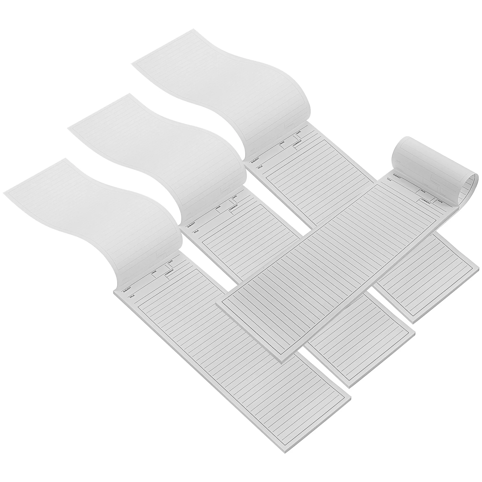 

4 Pcs Pocket Size Memo Pads Small Notepad Portable Notebook Tear Off Sheets Idea Plan Dating School Office Travel Diary