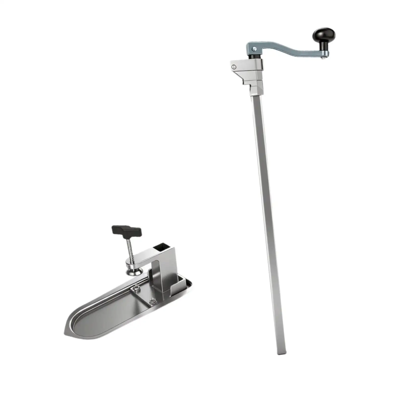 Manual Table Can Opener Adjustable Height Heavy Duty with Clamp Base Industrial Cans Opener Manual Tin Opener for Restaurant Bar