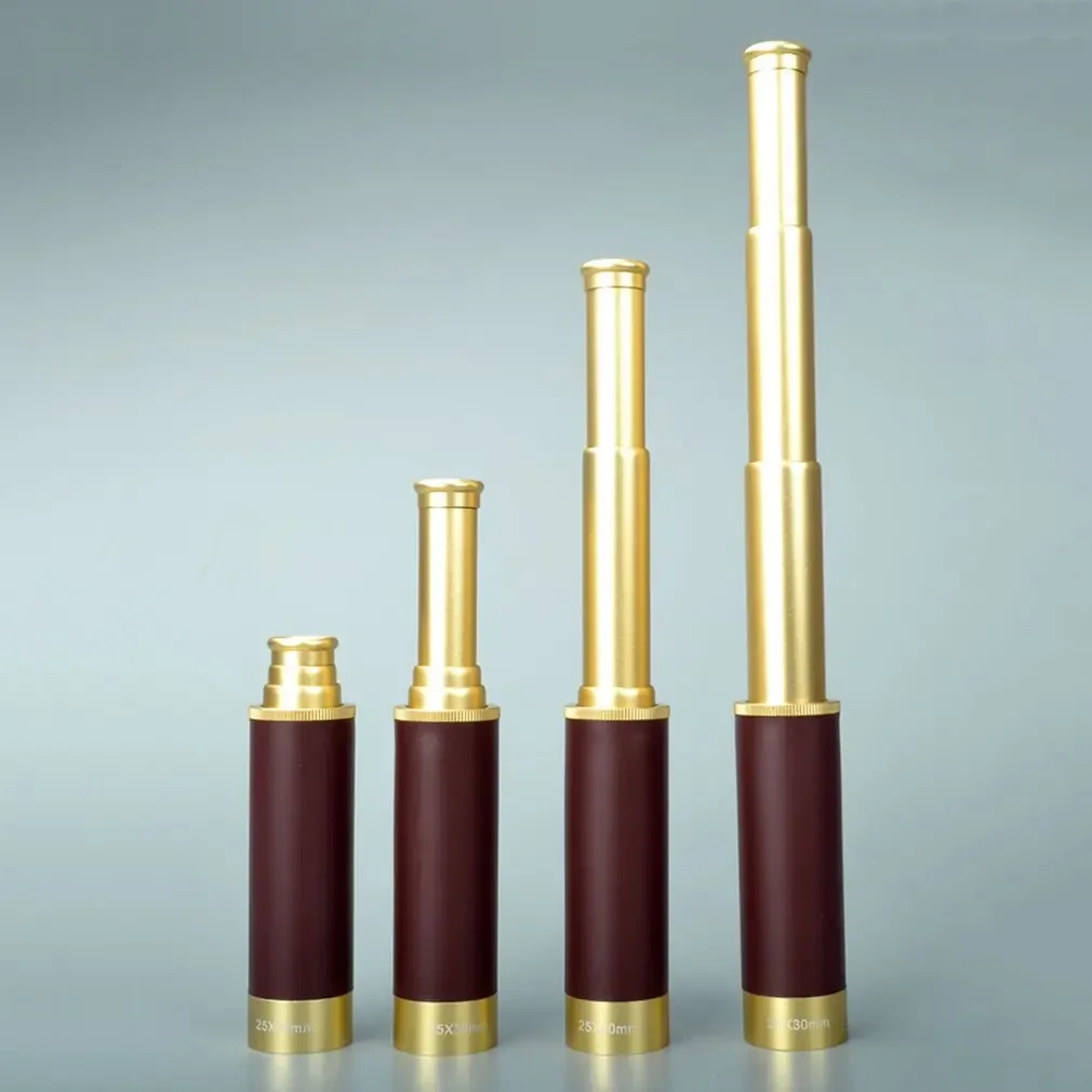 تلسكوب القراصنة الرجعية زوومابلي 25x30 جيب أحادي العين المحمولة الكابتن للطي مقاوم للماء Spyglass يده HD تلسكوب #3