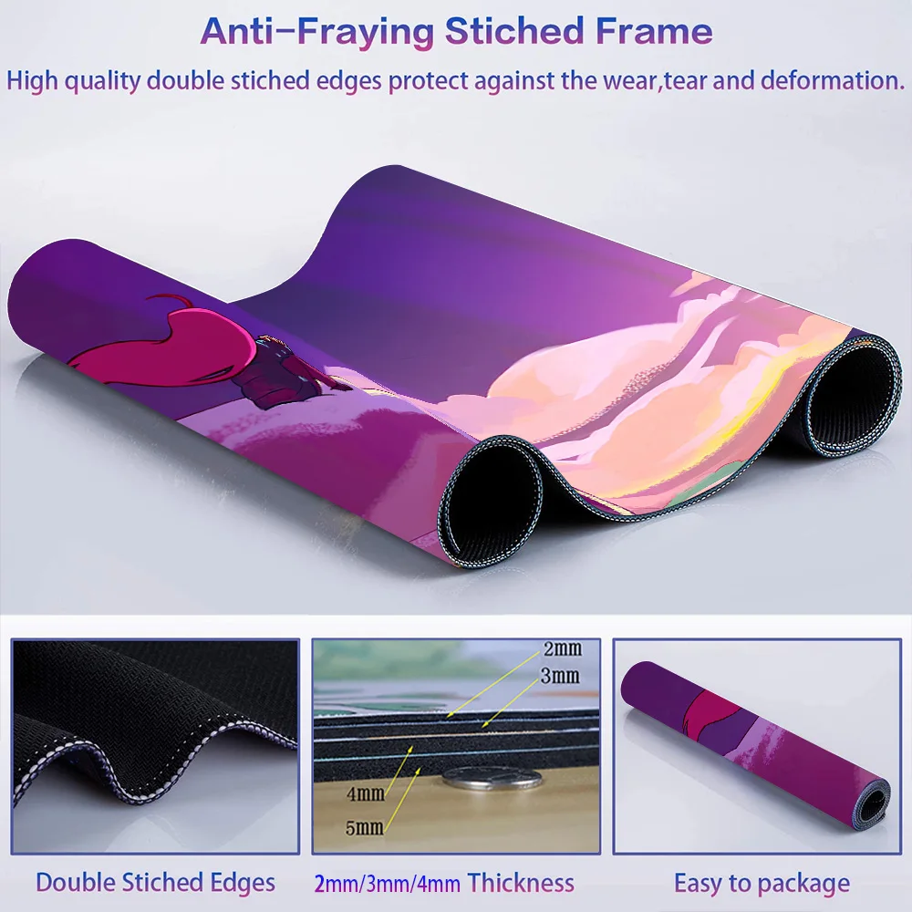 Keyboard Pad Kawaii Gaming Anime Mouse Mats Pad on The Table Computer Setup Gamer Accessories Mouse Pad Desk Mat Mouse Carpet