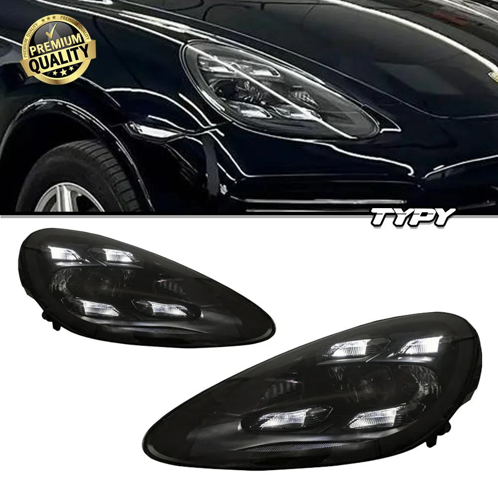 

TYPY 2013 2012 2011 2014 958.1 Обновление фар до 2023 Matrix Pdls Style Светодиодные фары для Porsche Cayenne 958 92A