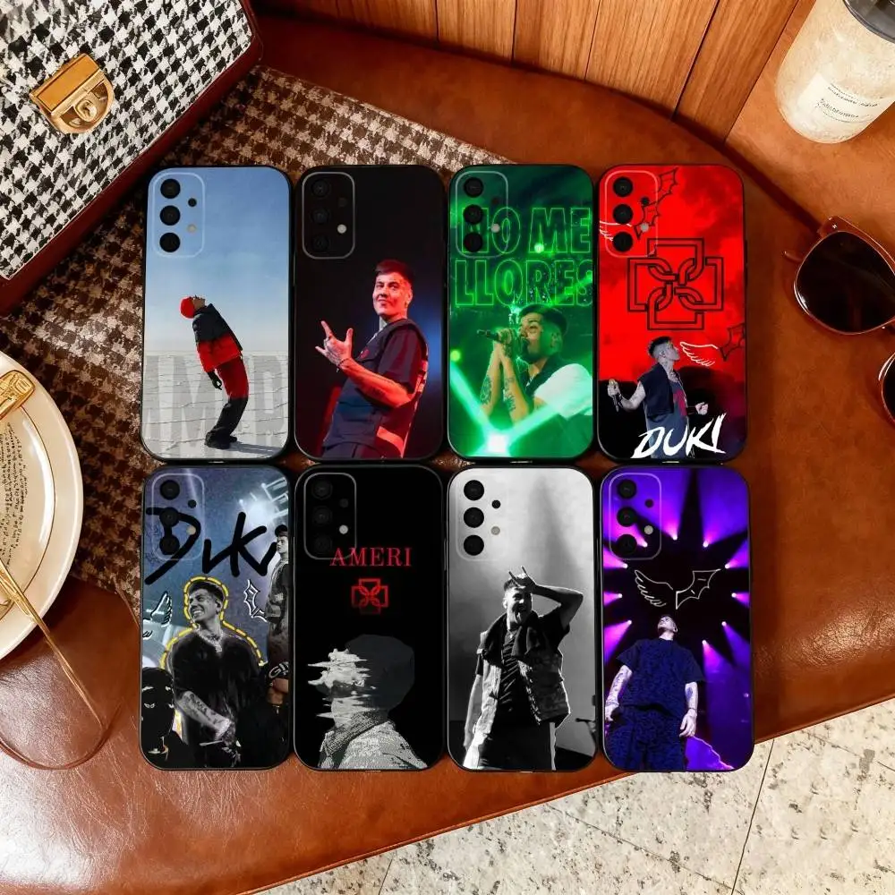

Rapper AMERI D-DUKI Phone Case For Samsung Galaxy A73,A72,A71,A70,A53,A52,A51,Soft Silicone Black Cover