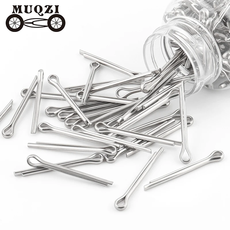 AliExpress MUQZI 10pcs Bicycle Brake Pad Fixing Bolts 304 Stainless Steel U Fixing Buckle Bike Disc Brake Pads Lock Pin