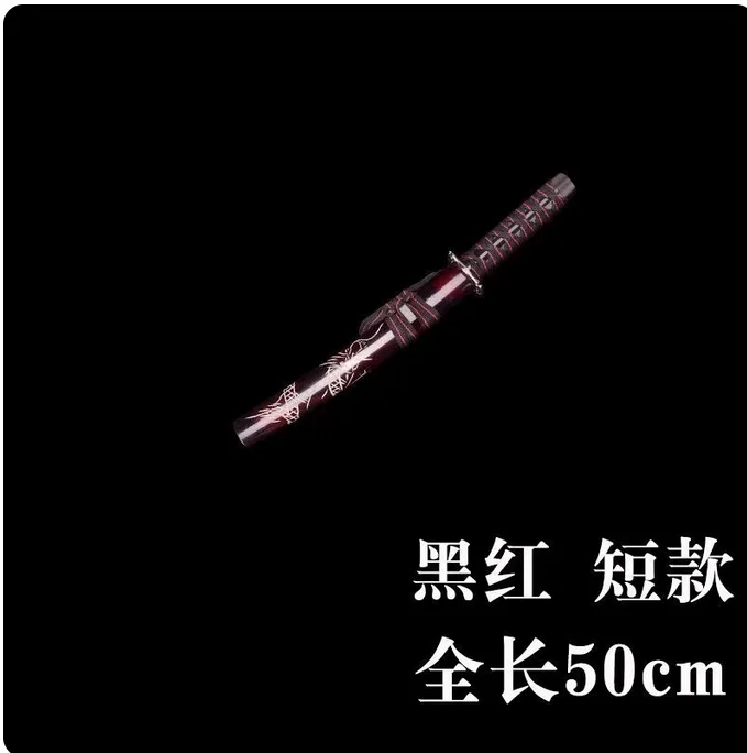 مجموعات عالية الجودة من 3 قطع خشبية يابانية من Bushido Iaido Katana شفرة خشبية لممارسة التمارين البدنية دعائم تنكرية غير حادة