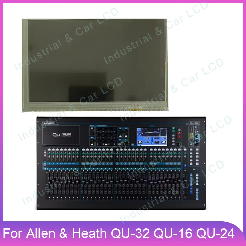 For Allen Heath QU-32 QU-16 QU-24 Digital Mixing Console Original New LCD Screen With Touch Panel  LCD Replacement