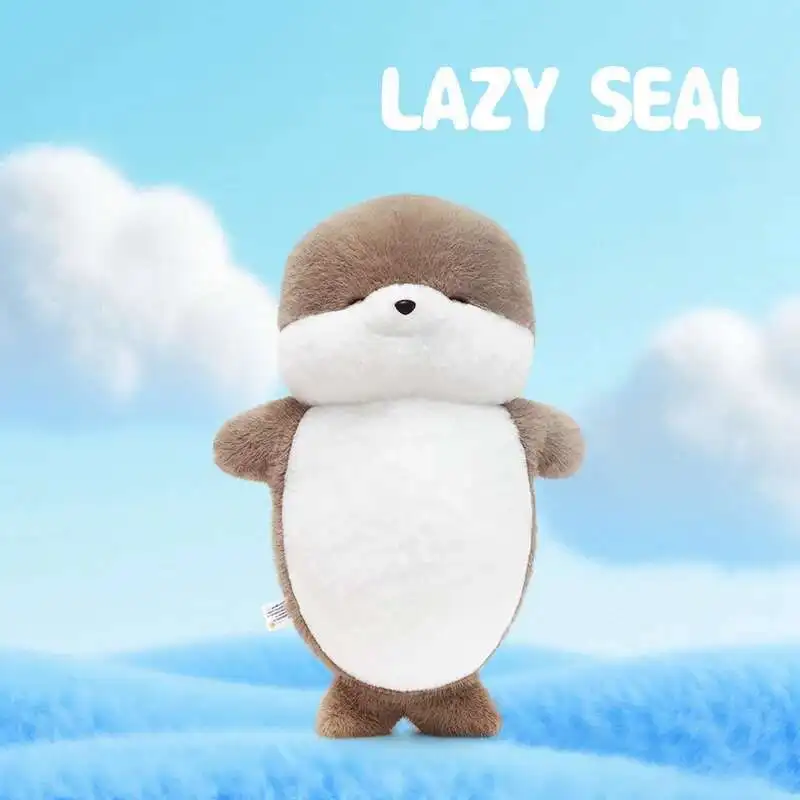 

Плюшевая игрушка Seal, мягкая подушка Kawaii, мультяшная морская существо, морская печать, плюшевая кукла, мягкая игрушка, подарок на день рождения для мальчиков и девочек