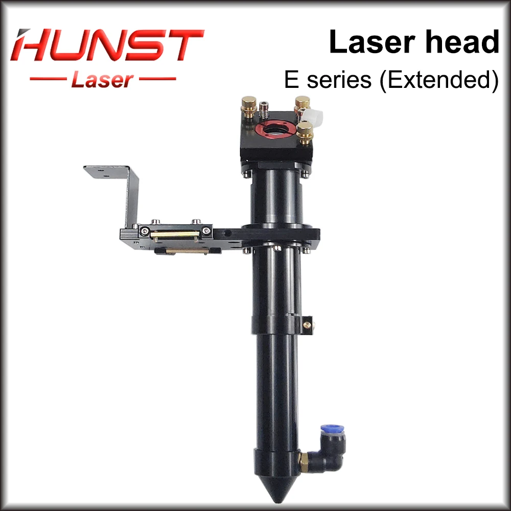 

HUNST CO2 Laser Head E Series (Extended) Lens D20mm FL50.8 & 63.5 Mirror 25mm for Large Format Laser Engraving Cutting Machine.