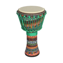 Djembe China supply low price mini african fabric skin djembe drum design