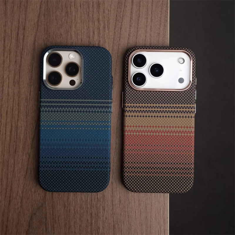 Carbon Fiber Anti-Shock Wireless iPhone Cell Phone Cover