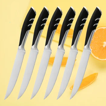 1/4/6/8 German High Carbon Stainless Steel Steak Knife Set Table Knife And Table Fork Set…