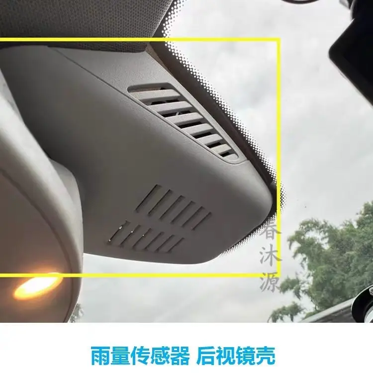 

Крышка зеркала заднего вида для салона автомобиля, пластиковая накладка на зеркало, подходит для Mercedes-Benz C180 C200 C250 GLC300