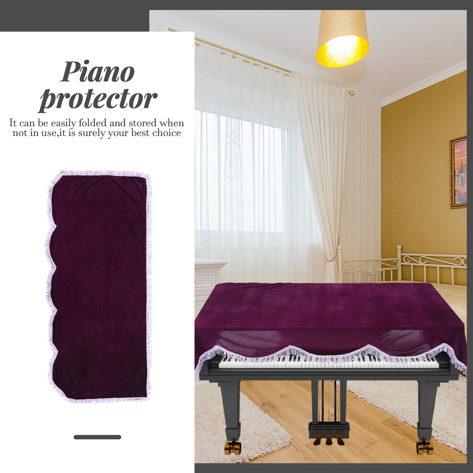 

Electric Piano Cover Accessories Keyboard Protector Dust Sleeve for Digital Protectors