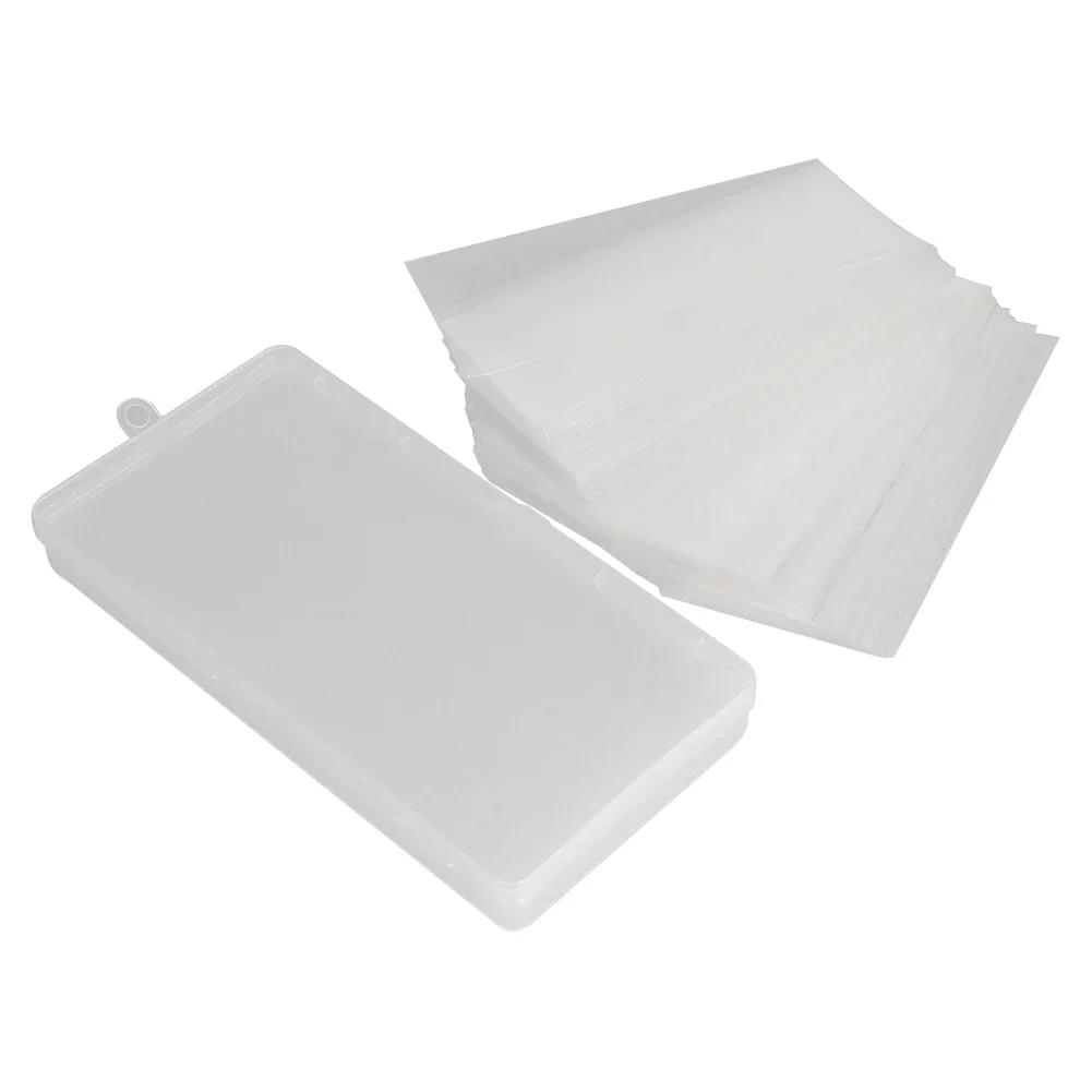 

100pcs Storage Bags Accessories Album Banknote Case Container Display Holder Kit Organizer Paper Money Plastic Box