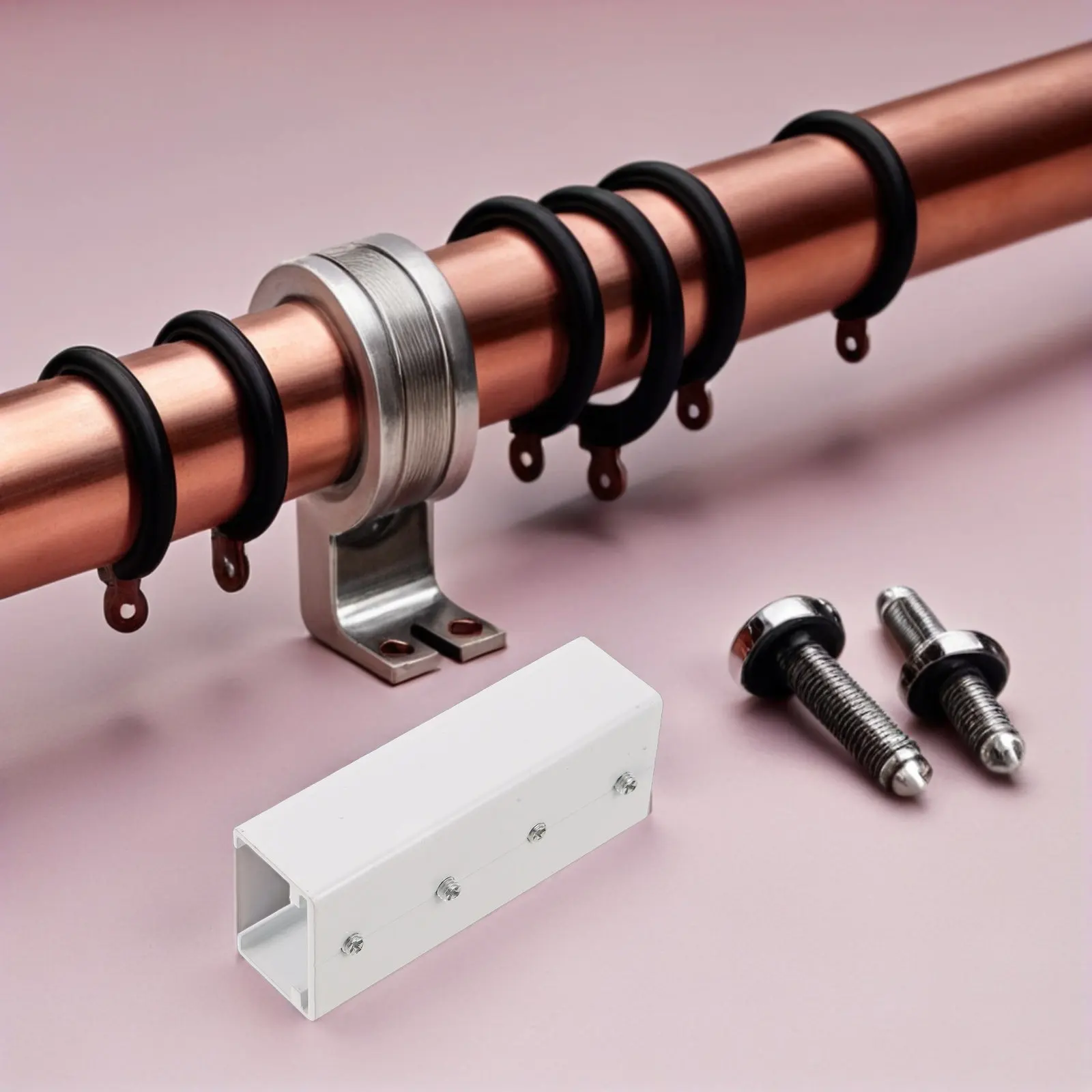 Heavy Duty Sliding Door Track Accessories 4 Piece Smooth Rollers for Drawers Cabinets and Curtain Rails