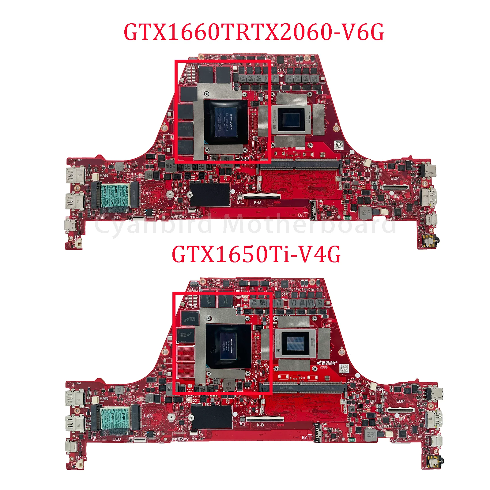 KEFU Scheda Madre GA401I Per ASUS ROG GA401IV GA401II GA401IU GA401IVC Mainboard Del Computer Portatile GTX1650Ti/4G RTX2060/6G R7-4800H R9-4900H