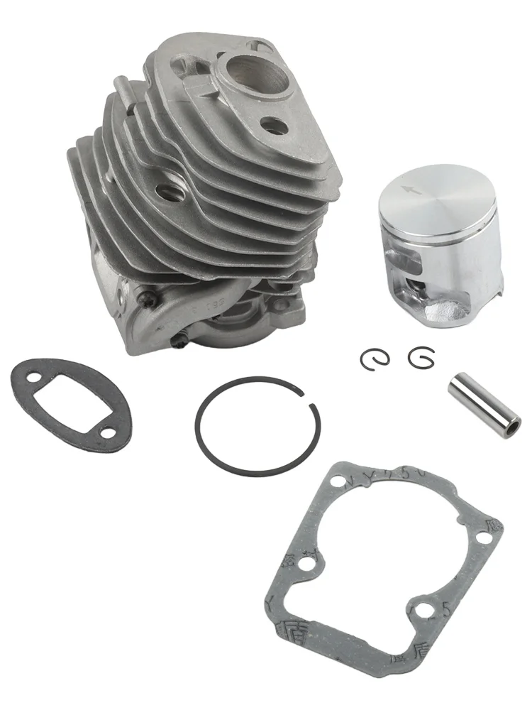 46mm Chainsaw Kit 46mm Piston And Cylinder Kit Sturdy Materials Effortless Installation Extended Lifespan Improved Durability
