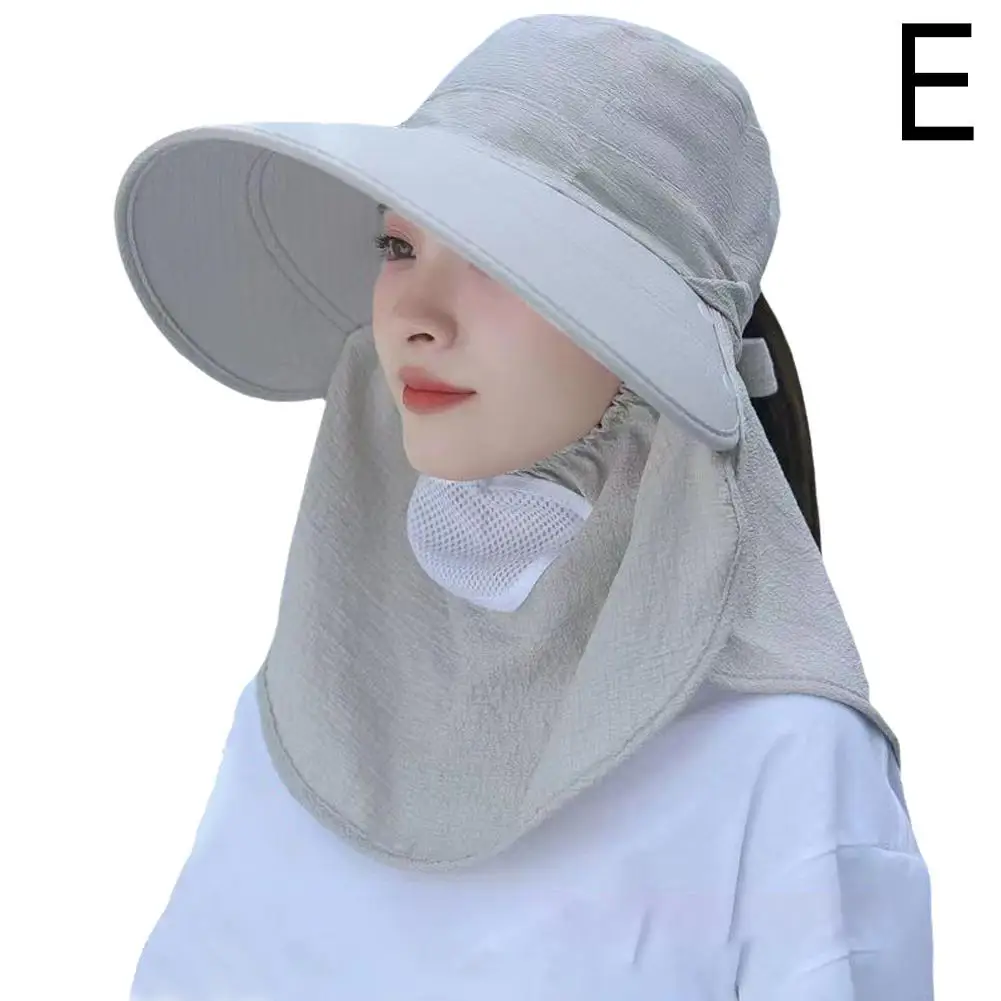 Sommer Schnelltrocknender UV-Schutz Fischerhut Gesichts- und Nackenschutz Outdoor Angeln Radfahren Verstellbarer Herren-Schirmhut Damen-Bucket-Hat – Detail 22