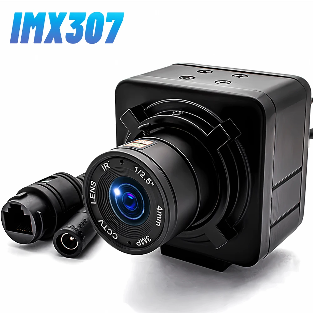 

WGWK 1080P 60FPS IP Camera Module 2MP IMX307 CMOS Ultra Low-illumination 4mm 87° Fixed Focus Lens RTSP Onvif POE Security Webcam