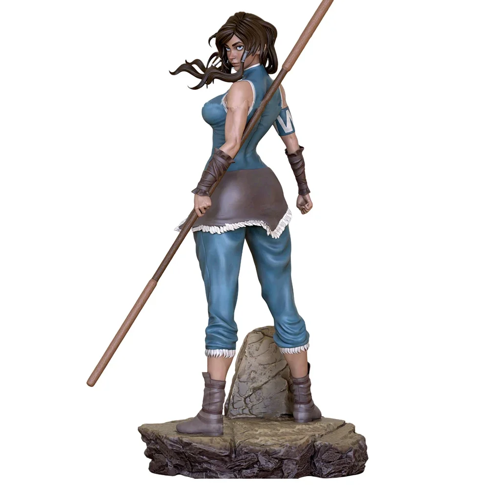 Korra Figure 1:18 Miniaturowy zestaw modeli do składania żywicy Niepomalowany plastikowy zestaw modeli do składania A491