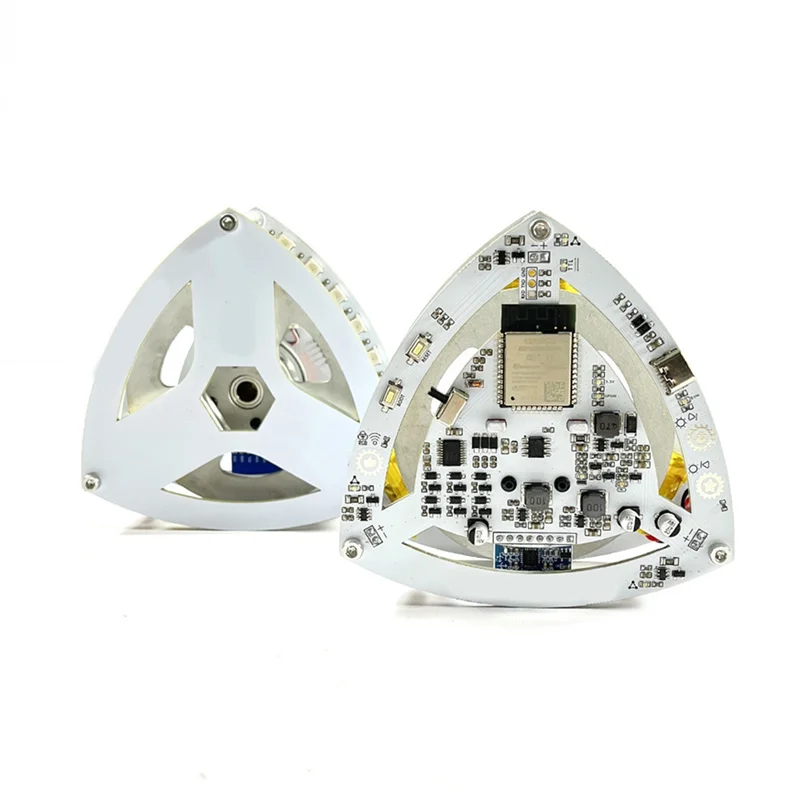 Selbstausgleichendes Lelot-Dreiecksmodell, leuchtendes Ornament, wissenschaftliches experimentelles Werkzeug, eckiger Momentum, Konservierung