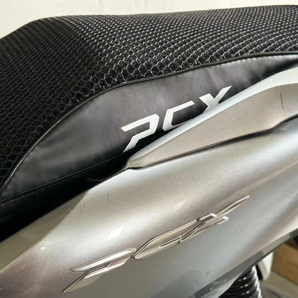 For HONDA PCX150 pcx 150 pcx150 Motorcycle 3D Mesh Sun-proof Breathable Seat Cushion Cover Heat Cover Pad