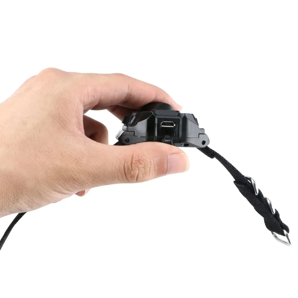 NEW Powerful led Flashlight Tactical LED Display Rechargeable Wrist Watch Flashlight Waterproof Torch With clock mini-compass