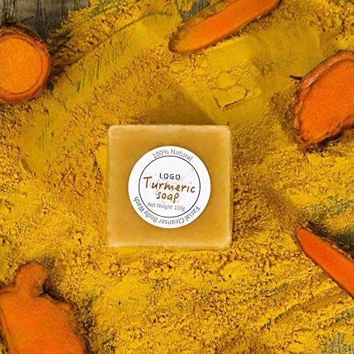 Turmeric Soap Cleans Pores and Relieves Discomfort  Soothe Acne-prone Skin and Improve Skin Complexion Anti-oxidation