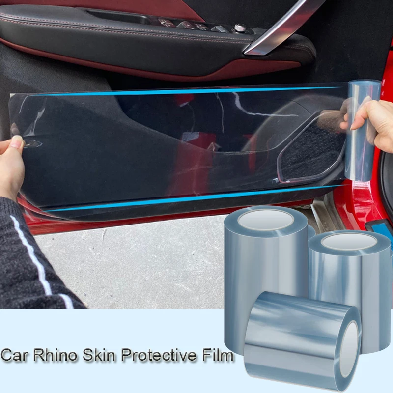 10/15/20cm Car Anti-scratch Skin Protection Film Waterproof Car Sticker Scratch Proof Rhinoceros Skin Protective Films Accessory