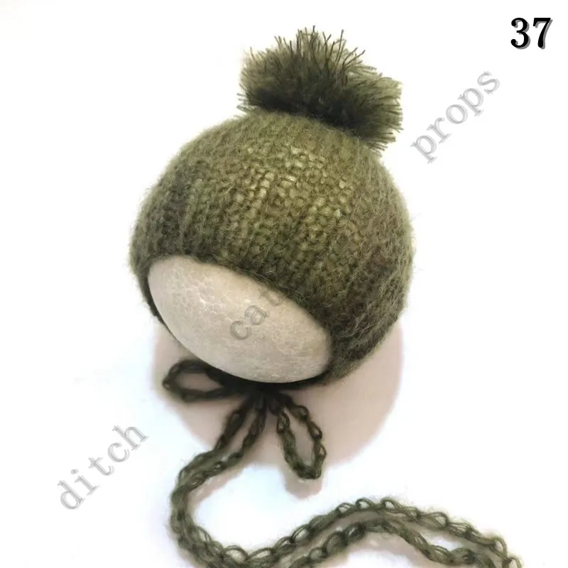 Mohair Hat Newborn Photography Props