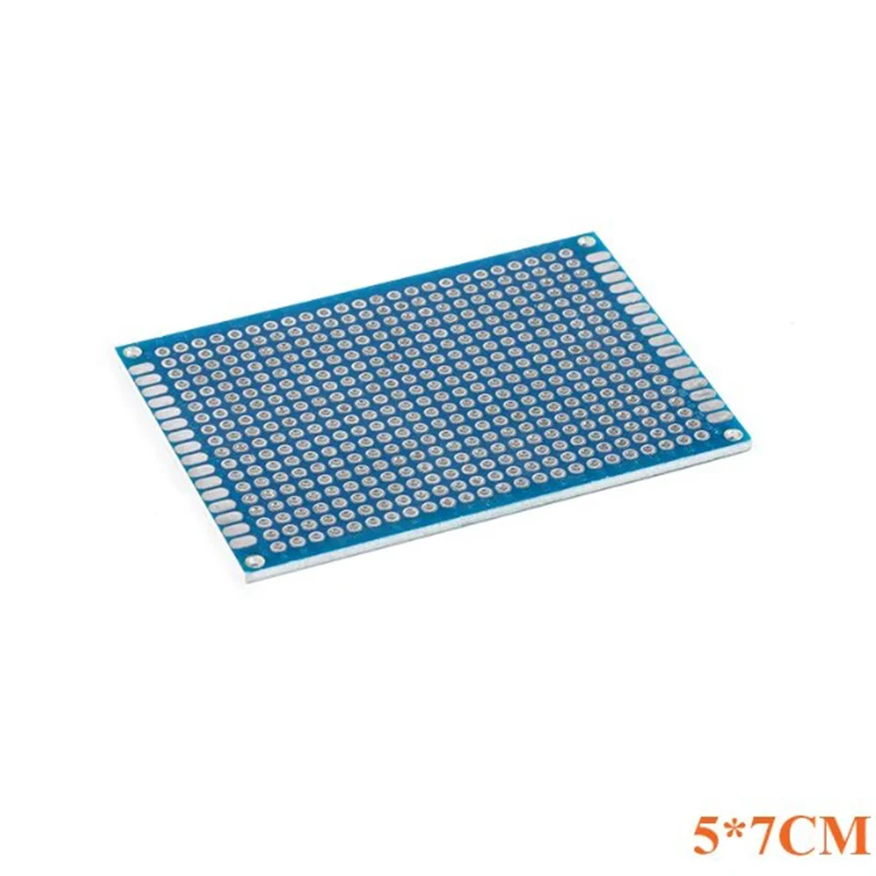 5pcslot 5x7cm Double Side Prototype PCB Board 57cm Universal Printed Circuit Board Experimental PCB Plate 5070mm 50x70mm