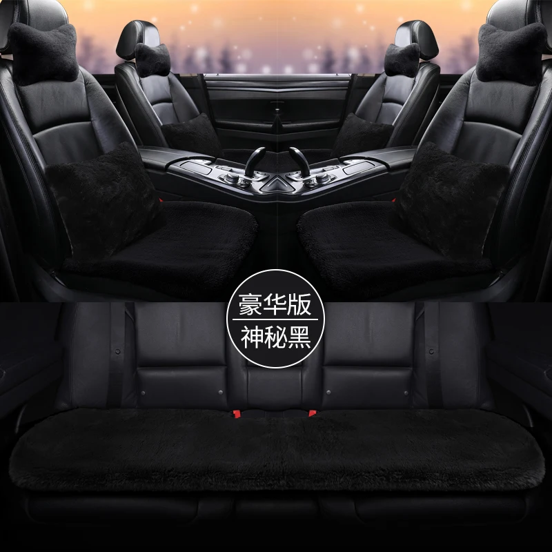 

Universal Winter Car Seat Cushion For Mitsubishi Sport 3 Outlander Auto Accesorios Warm Fit Most Sedan Suv Pick-up Truck Seat