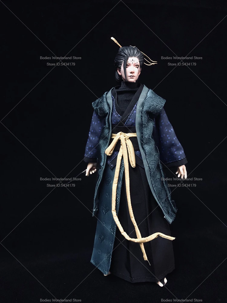 متوفر بمقياس 1/12 جندي أنثى أسطورة سوداء: مجموعة ملابس Wukong Spider Demon Kang Jinxing Jun لجسم دمية شخصيات الحركة مقاس 6 بوصات