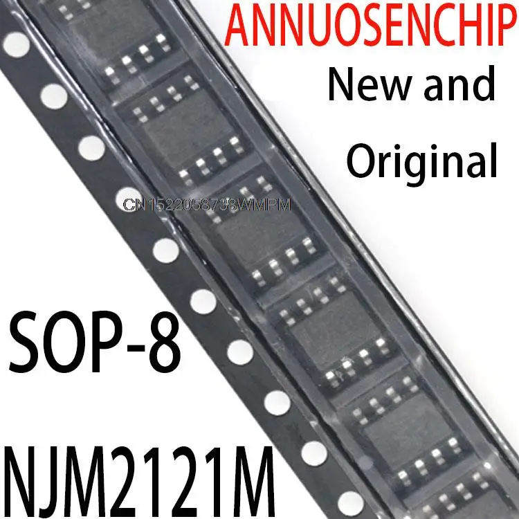 5PCS New and Original  JRC2121 SOP-8 high-speed switching of the operational amplifier genuine authentic NJM2121M