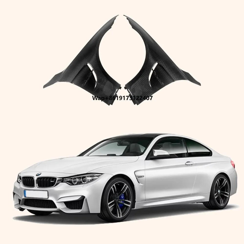 

For F80 M3 4D Sedan Saloon 2014-18 OE Style Carbon Fiber Front Fender Pair
