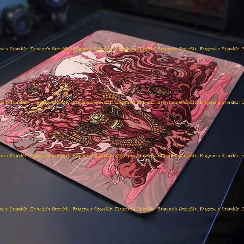 

D08B Mouse Pad с не скользит резиновой базовой базой премиум-текстурированная и водонепроницаемые игры Mousepad