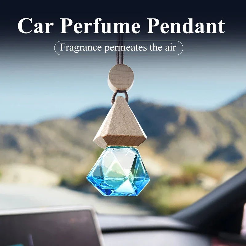 

Car Fragrance Hanging Eliminating Odour Car Air Freshener Perfume 10ml Bottles Refillable Air Freshener Diffuser Fragrance