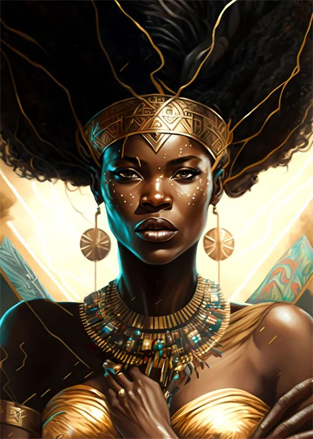 Beautiful African American Woman Canvas Psoters and Prints Sunshine Smiling Girl Pictures Portrait Wall Art Picture Home Decor