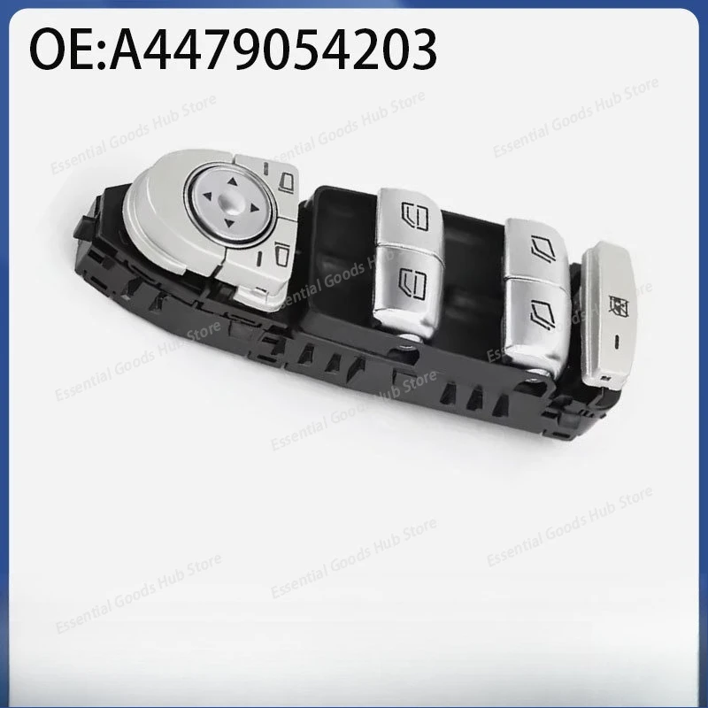 

A4479054203 подходит для переключателя электрического стеклоподъемника Mercedes-Benz Viano W447 с 2015 по 2019 год.
