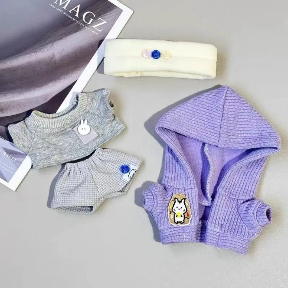 

Костюм в стиле игрового дома, хлопковая кукольная одежда 20 см, футболка с героями мультфильмов, модная хлопковая кукольная одежда, креативный наряд, одежда для кукол