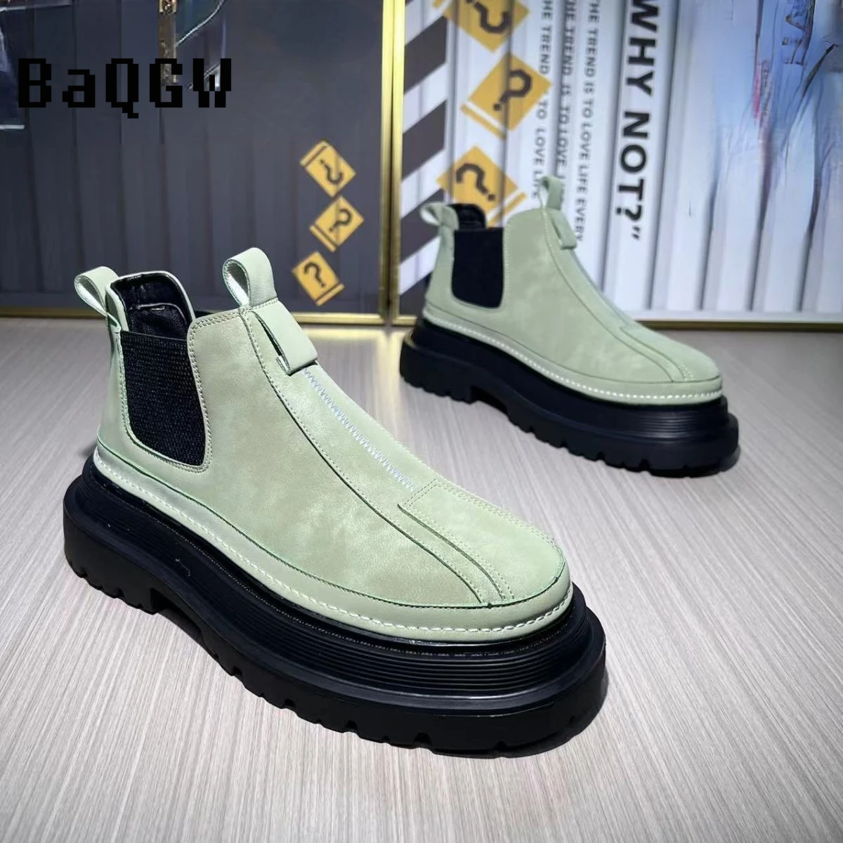 Autumn New Arrival Fashion Casual British Style Designer Motorcycle Boots Comfortable High Quality Winter Warm Men's Shoes