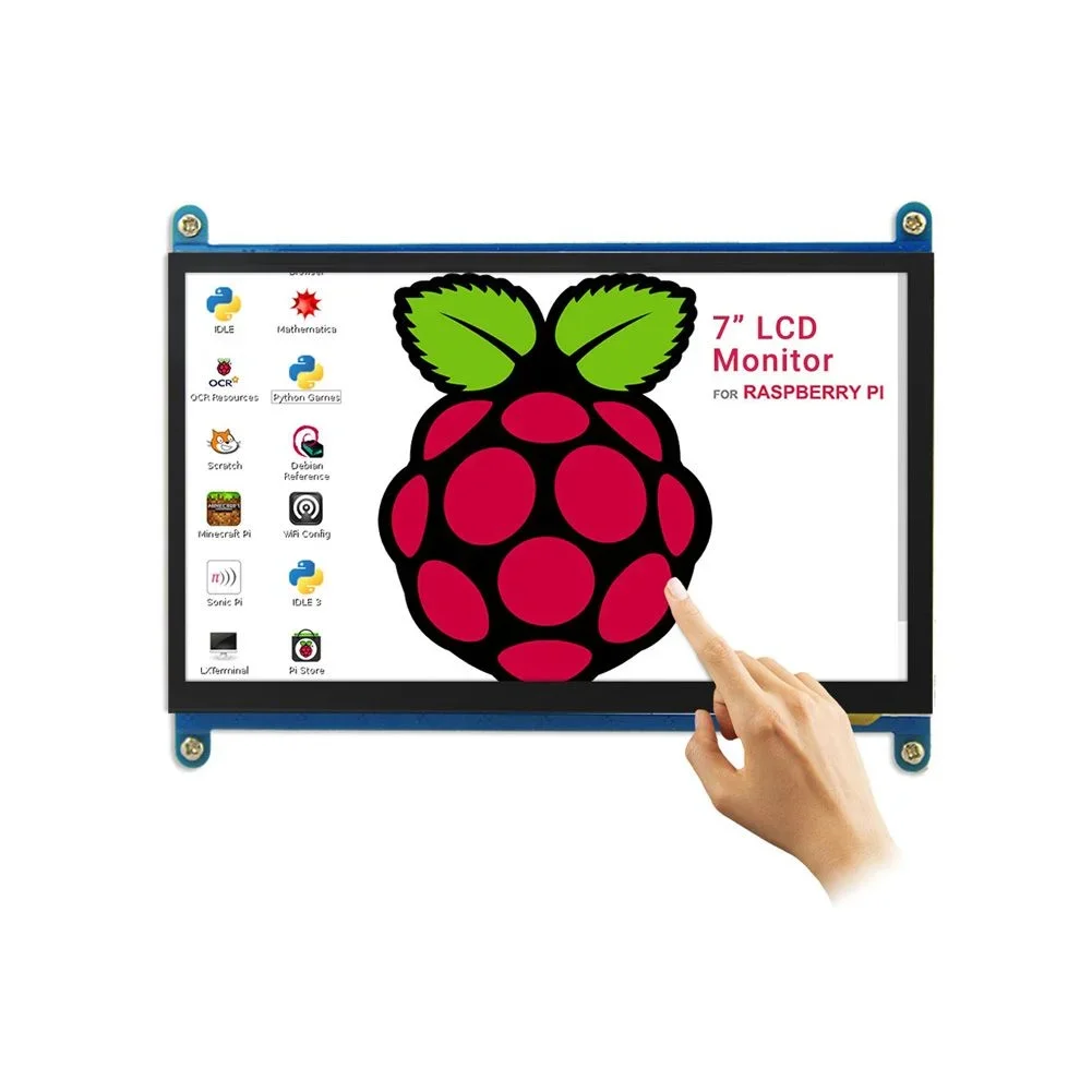 Hot Sale Elecrow RC070 7inch 1024*600 LCD Display with IPS Touch Screen| Compatible with Windows/Raspberry Pi