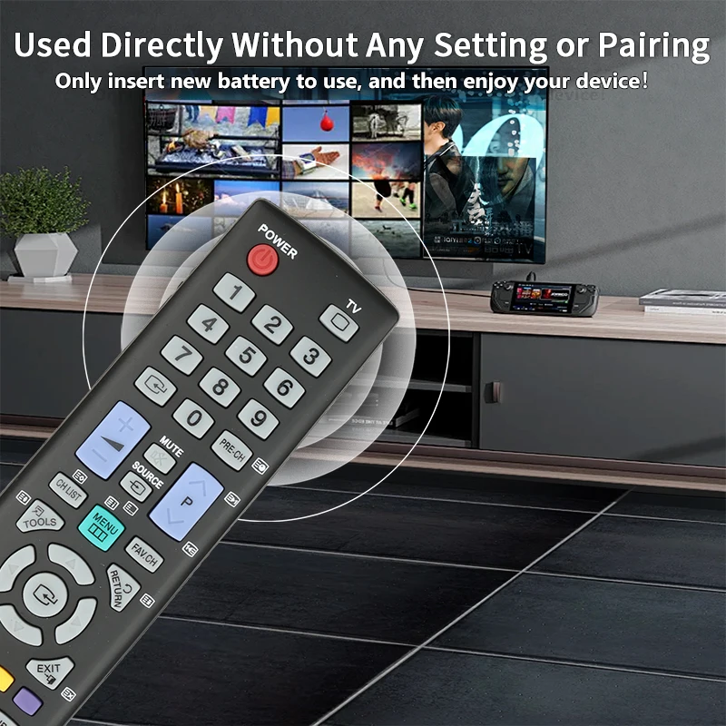 BN59-00865A For Samsung Remote Control Compatible With Samsung TV LE19A656 LE22A457 LE22B350 LE22B450 LE22A656 LE26A346