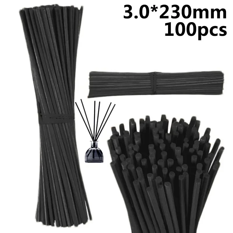 100pcs Rattan Reed Stick Oils And Accessories Home Indoor Decor Display Household Replacement Fragrance Diffuser